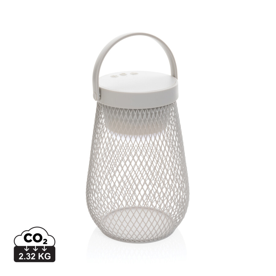 Aurora RCS recycled plastic USB re-chargeable table lamp