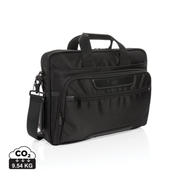 Swiss Peak RPET Voyager RFID 15.6' laptop bag