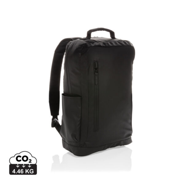 Fashion black 15.6' laptop backpack PVC free
