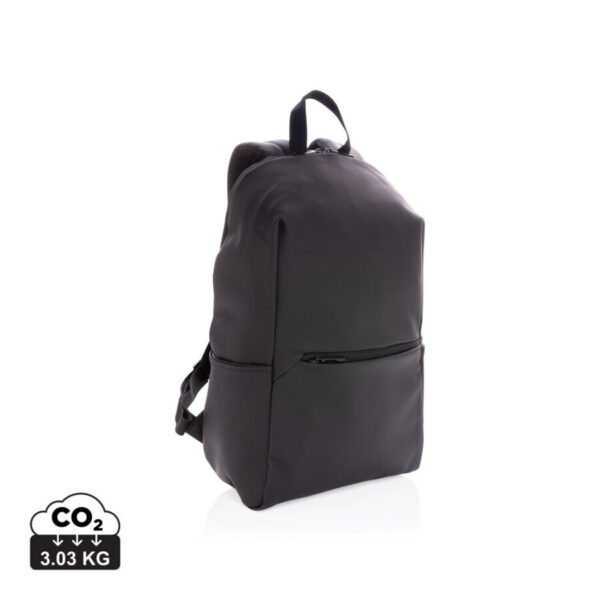Smooth PU 15.6'laptop backpack