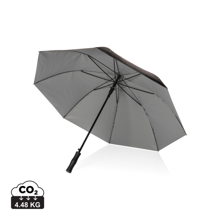 27' Impact AWARE™ RPET 190T dual colour auto open umbrella