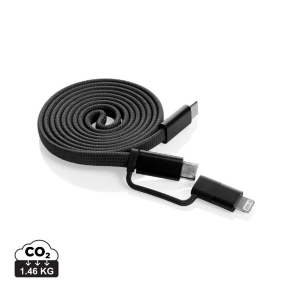 Arc RCS recycled Ultra-thin 60W 2 in 1 magnetic cable